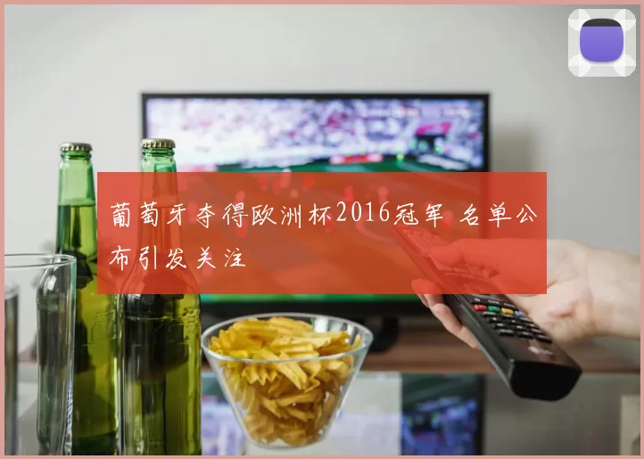 葡萄牙夺得欧洲杯2016冠军 名单公布引发关注