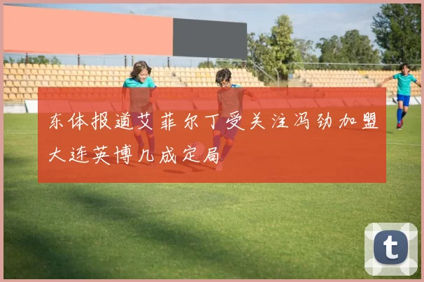 东体报道艾菲尔丁受关注冯劲加盟大连英博几成定局